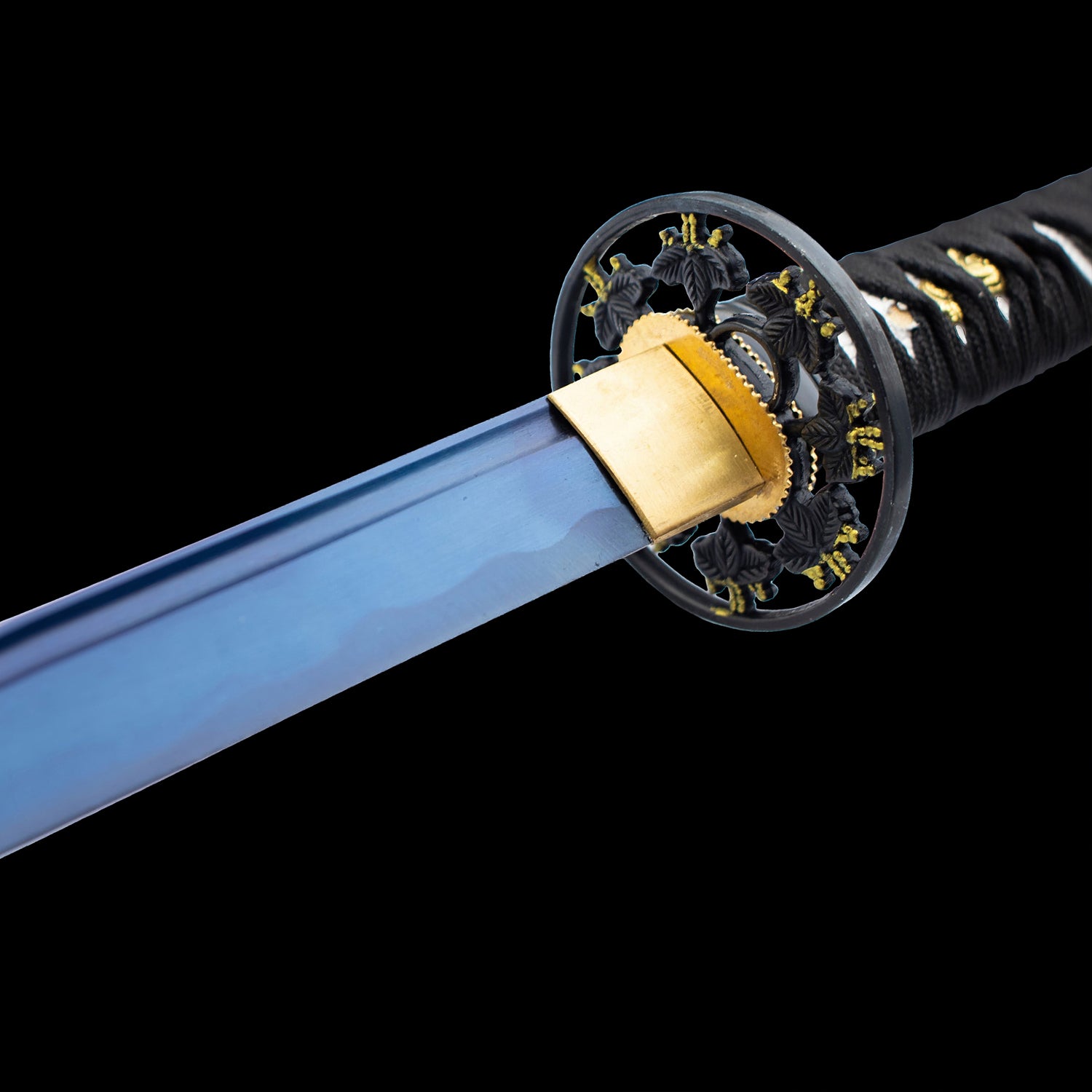 Onikiri Blue Battle Ready Handmade 1045 Steel Samurai Katana Sword