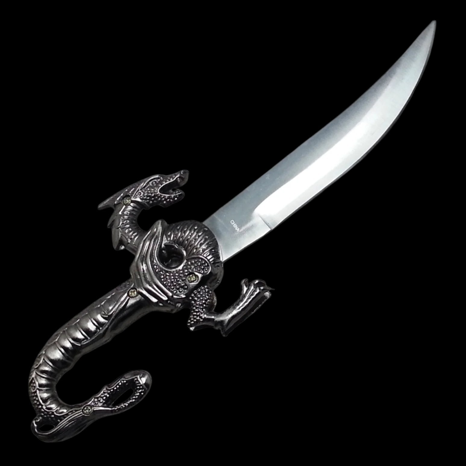 Wyvern Dragon Dagger Large 17" - Red (not sharp)