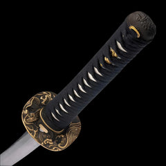 Kagemusha 1060 Steel Battle Ready Handmade Katana Sword Black