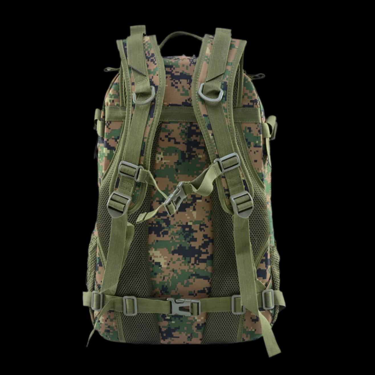 30L Molle Tactical Waterproof Backpack - Digital Camo