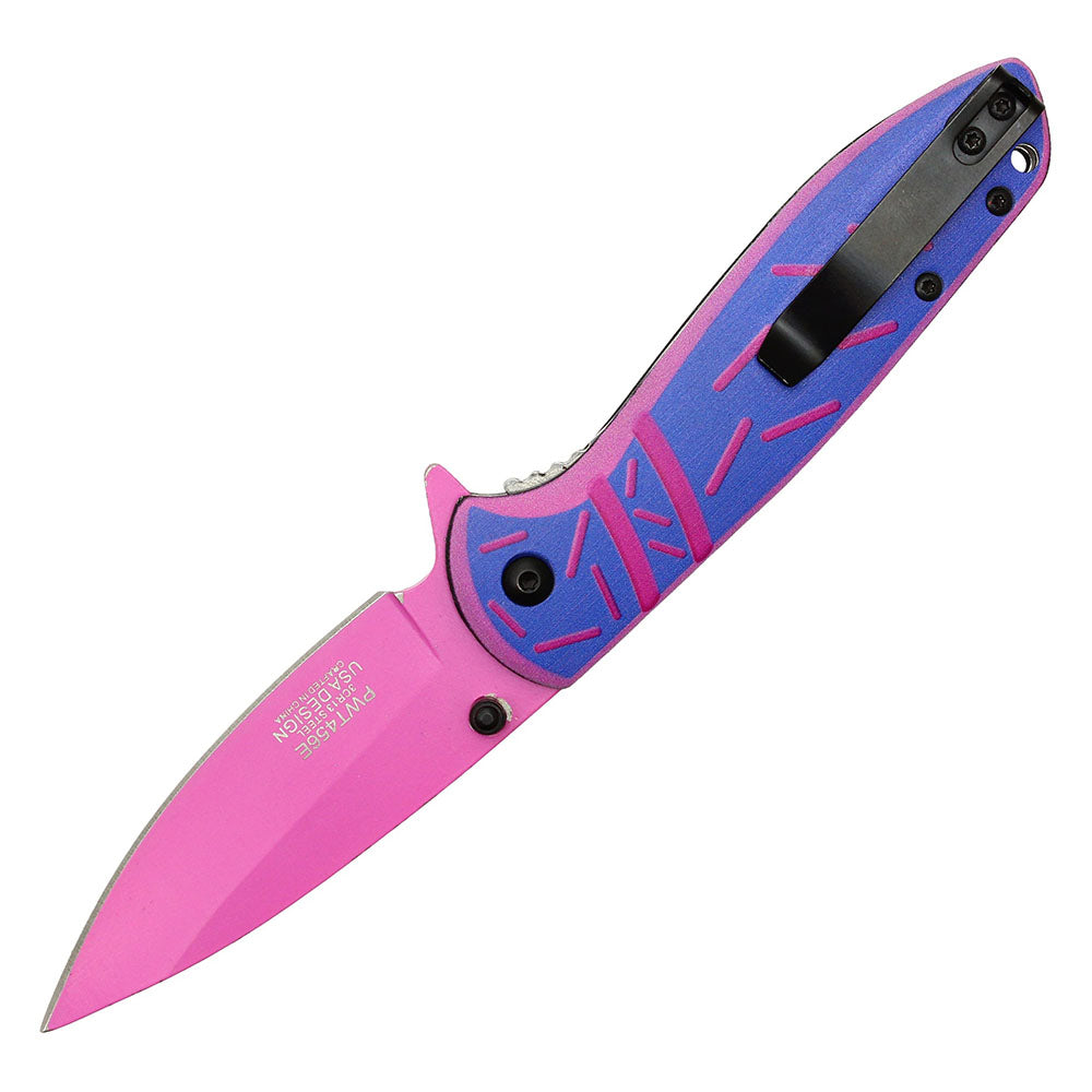 Sprinkles Assisted Open Pocket Knife Purple