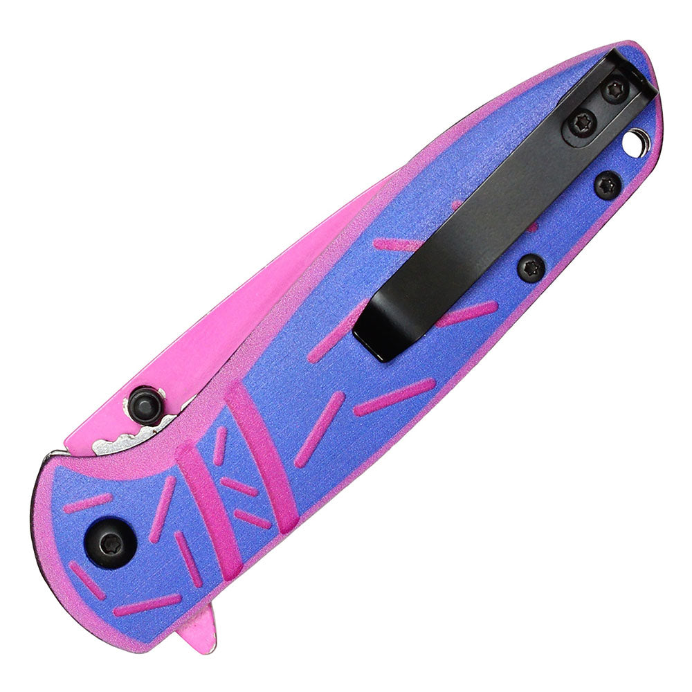 Sprinkles Assisted Open Pocket Knife Purple