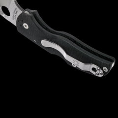 Spyderco Native 5 Pocket Knife S30V Black G10 Handle