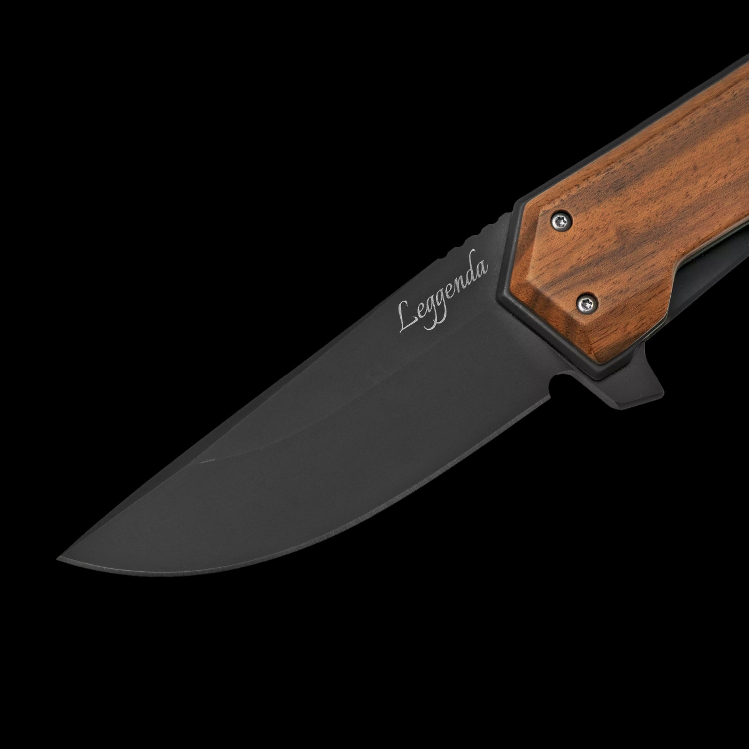 Woox Knife Leggenda D2 Pocket Knife - Walnut Wood Handle