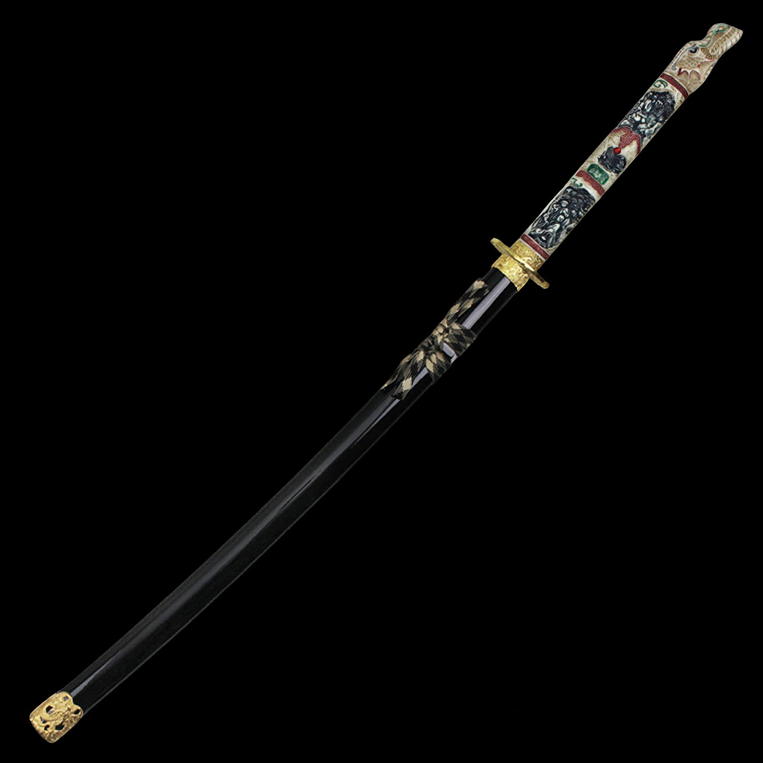 Highlander 2 Dragon Collectible Display Katana Sword (dull blade)