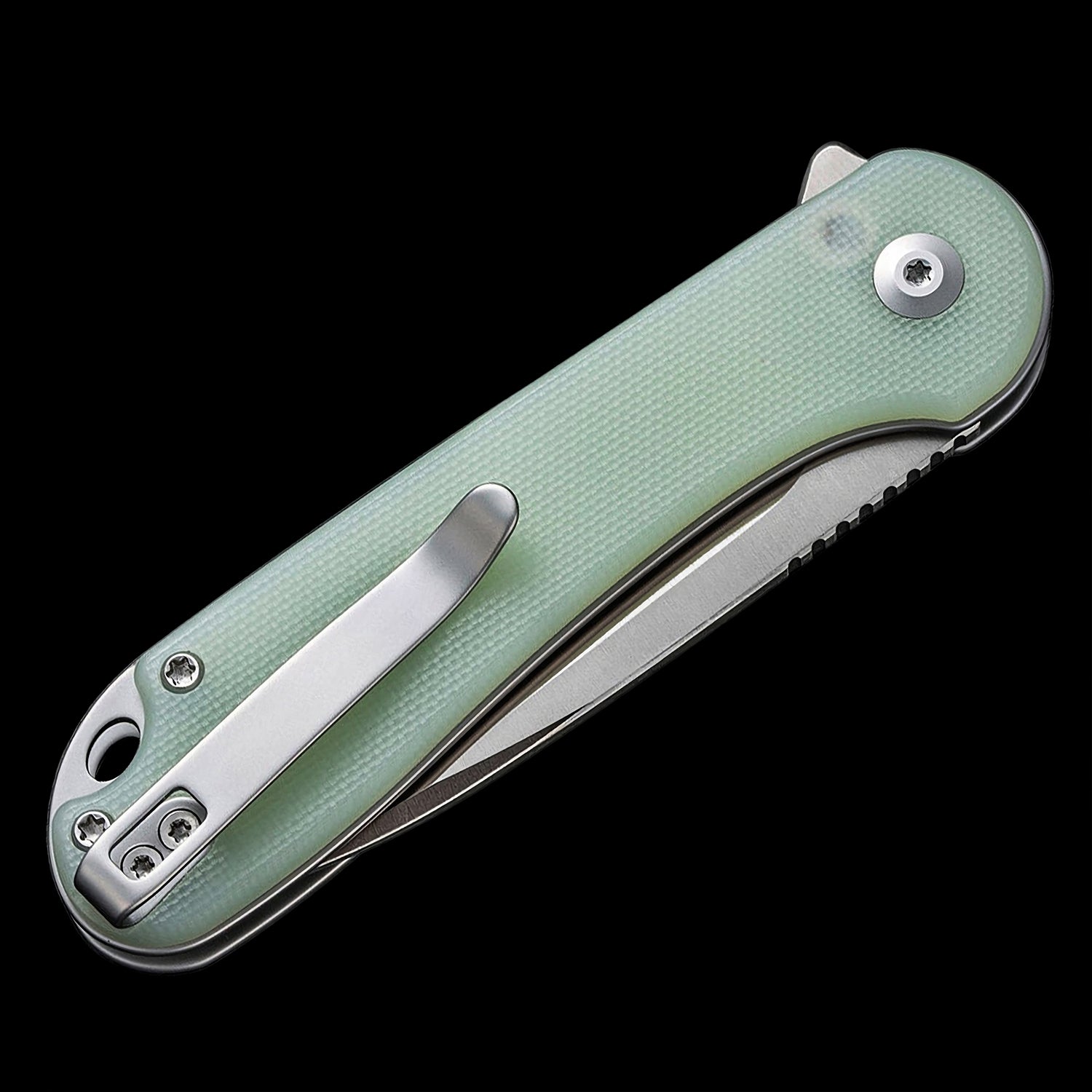 CIVIVI Elementum II Nitro-V Button Lock Flipper Knife G10 Handle