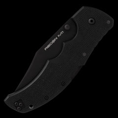 Cold Steel Recon 1 Magnacut Stonewashed Pocket Knife Black G10 Handle