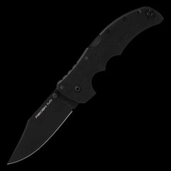 Cold Steel Recon 1 Magnacut Stonewashed Pocket Knife Black G10 Handle