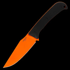 Hogue Extrak XL M4 Steel Orange Cerakote Fixed Blade Knife Black G10 Handle