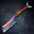 Bomber Shark Rainbow Fixed Blade Cleaver Knife
