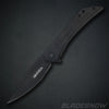 8" Black Slim Spring Assisted Pocket Knife