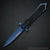 8" Spring Assisted Stiletto Pocket Knife - Blue