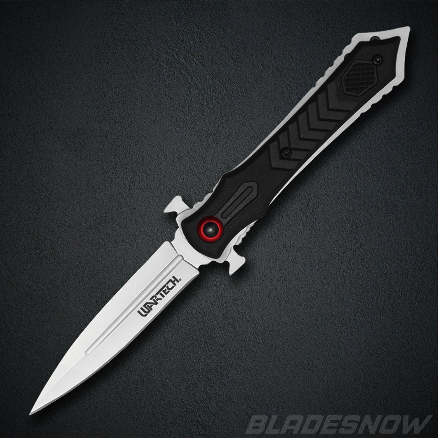 Gothic Pocket Dagger - Assisted Open Black