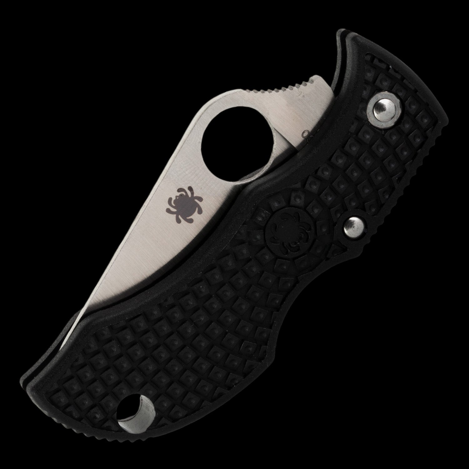 Spyderco Manbug Lightweight VG10 Pocket Knife Black FRN Handle