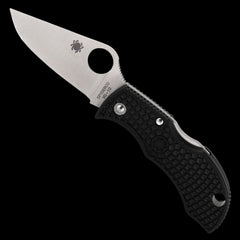 Spyderco Manbug Lightweight VG10 Pocket Knife Black FRN Handle