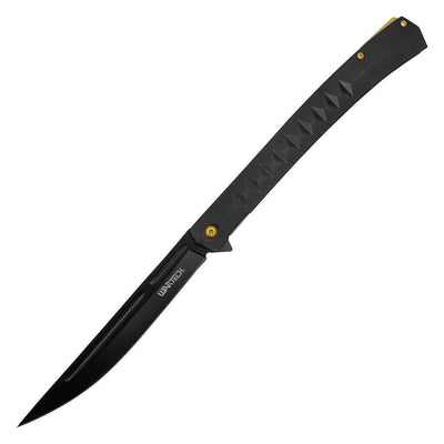 Giant 13" Spring Assisted Pocket Knife - Black