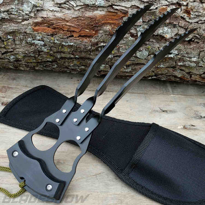 Black wolvrine 10 Inches long steel blade claw