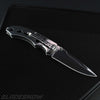 Titanium Roses Floral Spring Assisted Knife