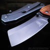 Aircraft gray blade assisted cleaver