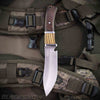 2-Tone hunting partial tang knife | Fixed blade knives