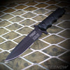 Tactical Military Combat Bowie Knife black