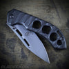 EDC Stainless Steel Drop Point Blade Pocket Knife
