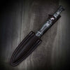 Kris Steel Twisted Dagger with leather cover