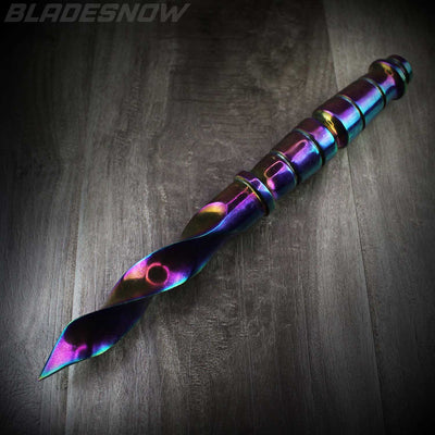 Fixed Blade Knife rainbow