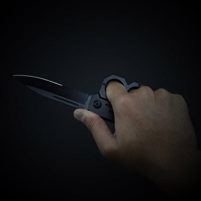 hand grip pocket knife sharp blade
