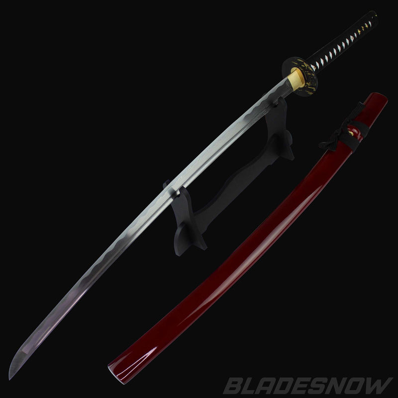 red stand for katana sword