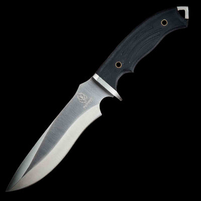 G10 full tang constructed fixed blade knife