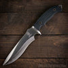 Fixed blade hunting combat knife